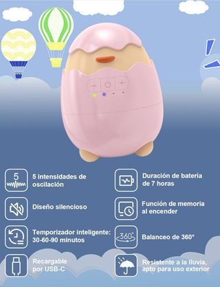 Mecedora automática para cochecito