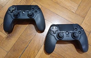 Pack dos mandos inalámbricos T-Rex RGB PS4/PC