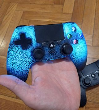 Pack dos mandos inalámbricos T-Rex RGB PS4/PC