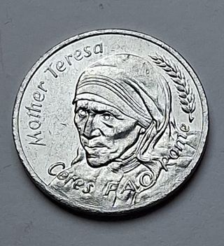 Medaglia Madre Teresa di C. FAO Roma
