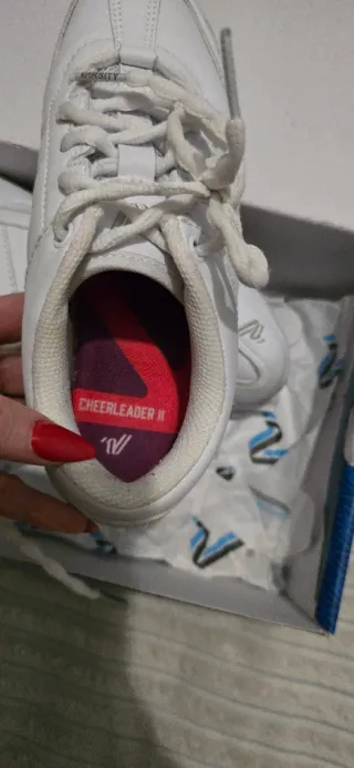 Zapatillas Cheerleader Niña Blancas