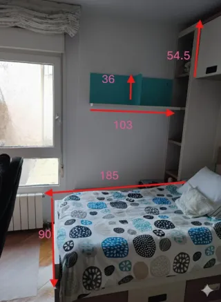 Habitación juvenil Glicerio Chaves