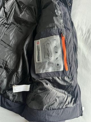 Albrigo estilo Stone Island Negro Plumas