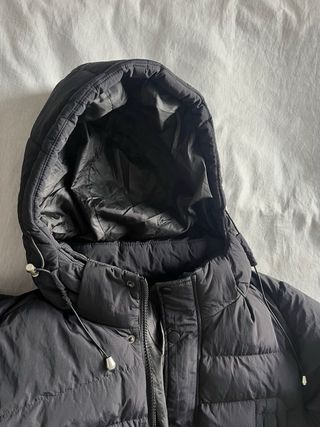 Albrigo estilo Stone Island Negro Plumas