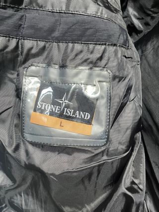 Albrigo estilo Stone Island Negro Plumas