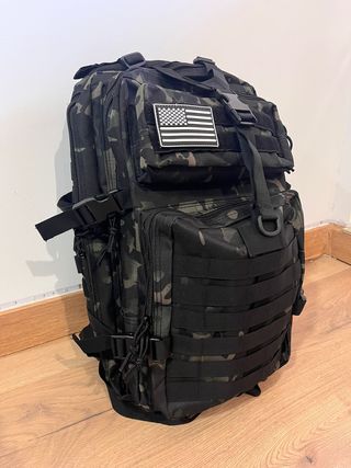 Mochila Táctica 45L negra - Nueva