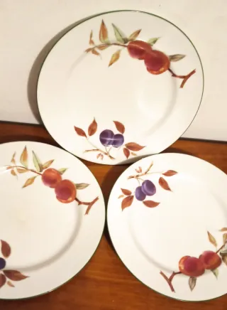 Royal Worcester 3 piatti 27cm, 2 piatti 21cm