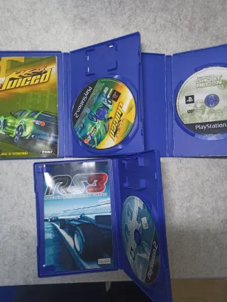 Lotto 3 Giochi PS2: Juiced, Ghost Recon, RS3