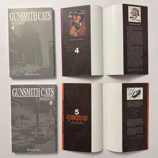 GUNSMITH CATS BURTS Manga completo 1 - 5