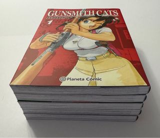 GUNSMITH CATS BURTS Manga completo 1 - 5
