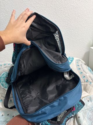 Mochila Roxy Azul con Estampado