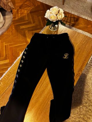 Conjunto deportivo SikSilk negro y gris