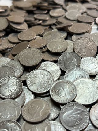 Lotto 50 Monete Regno Vittorio III Lire