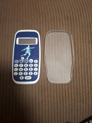 Calculadora de fútbol con diseño