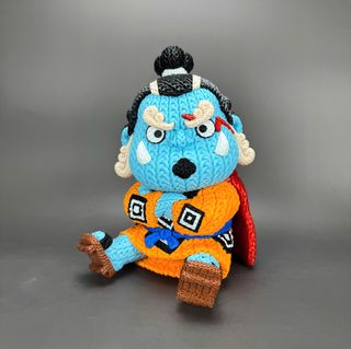 Figura Ganchillo Jinbe (One Piece)