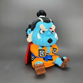 Figura Ganchillo Jinbe (One Piece)