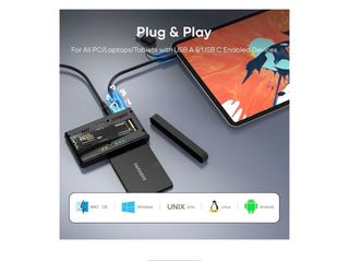 Alxum Carcasa USB a NVMe M.2