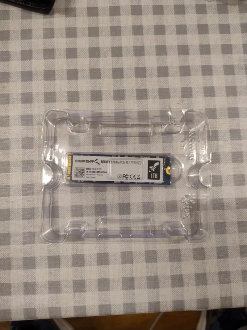 SSD Sabrent Rocket Q 1TB NVMe PCIe M.2 afbeelding 2