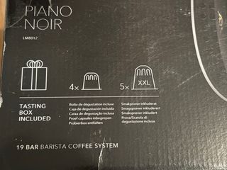 Cafetera l’or barista piano noir
