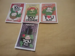 Cromos Autocolantes Tou 40 anos da Bollycao Novos