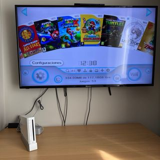 Corre y mira mi Nintendo Wii Blanca 128GB! Chollo!
