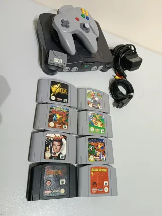 Nintendo 64. Juegos clásicos. Ideal coleccionista.