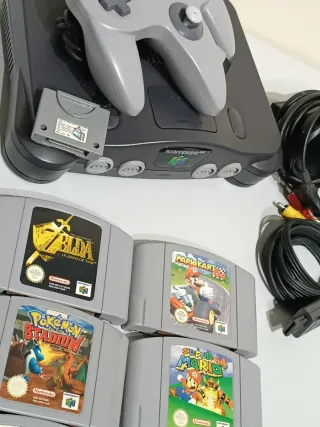 Nintendo 64. Juegos clásicos. Ideal coleccionista.