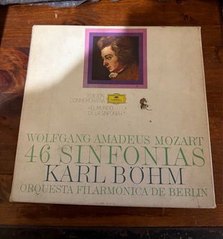 Caja Vinilos Mozart 46 Sinfonías - Karl Böhm