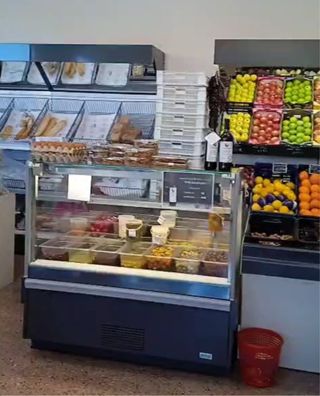 Cámara de frío expositora