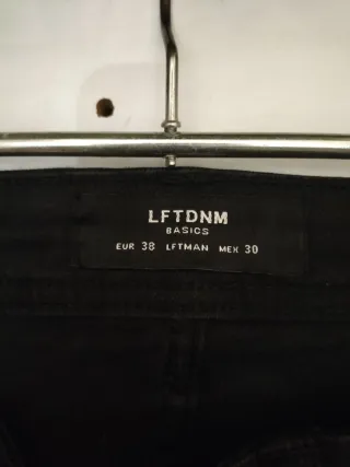 Bermudas vaqueras negras – Talla 38