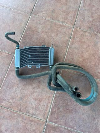 Radiador Piaggio Zip SP con tubos