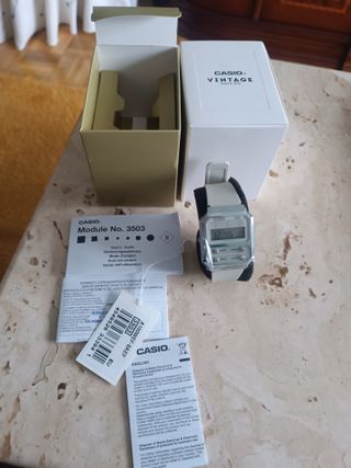Reloj Casio vintage unisex con un diseño retro
