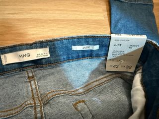 Pantalón tejano hombre azul