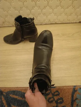 Botines negros bajos - n. 37