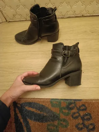 Botines negros bajos - n. 37