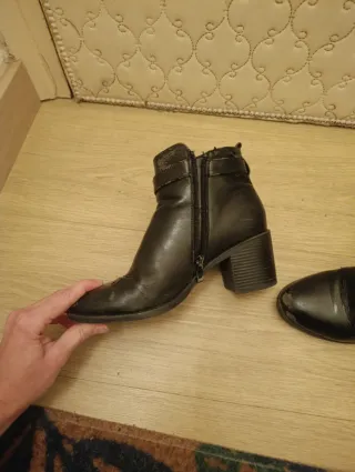 Botines negros bajos - n. 37