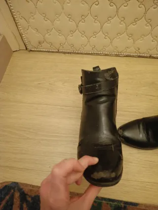 Botines negros bajos - n. 37