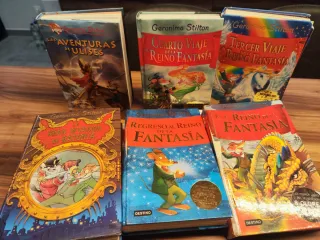 Colección 7 libros Gerónimo Stilton