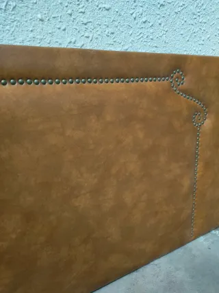 Cabecero Piel Mid Century