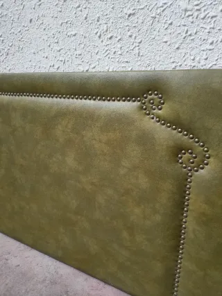 Cabecero Piel Mid Century