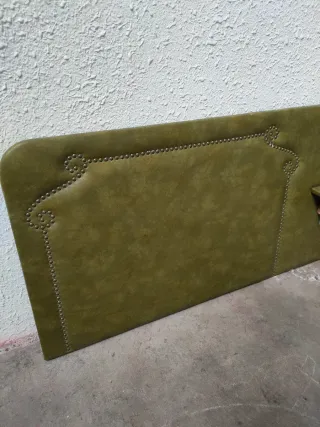 Cabecero Piel Mid Century