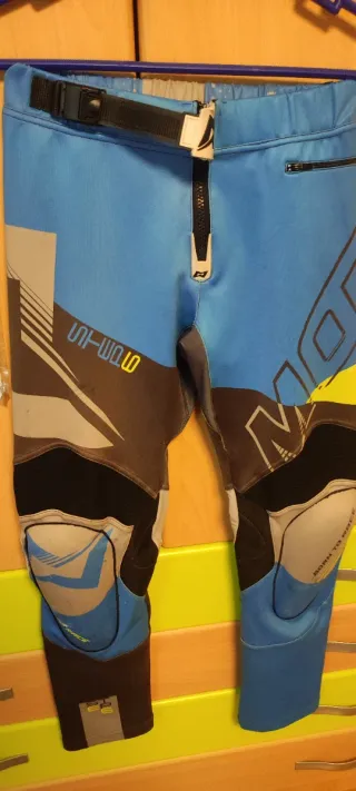 Equipación Trial Mots step6 Azul/Amarillo Talla s