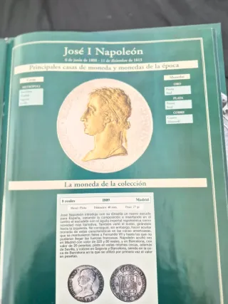 Colección Monedas Historia Casa Real España