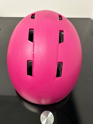 Casco de esquí rosa para niña H jr 100