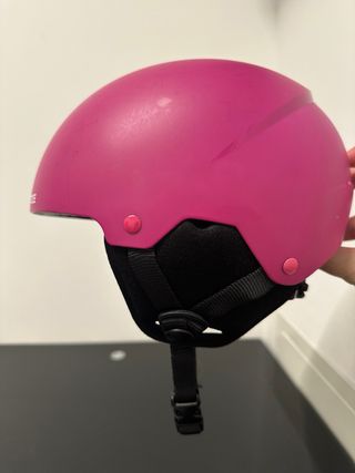 Casco de esquí rosa para niña H jr 100
