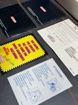 Game Boy Tetris versión Mattel Italiana (ITA)