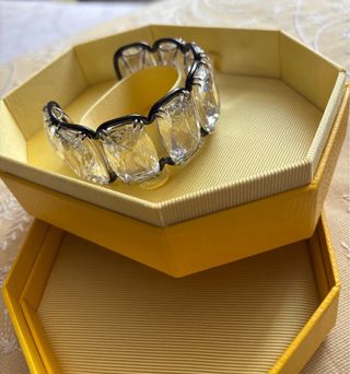 Pulsera Swarovski Cristales Grandes Sin Estrenar
