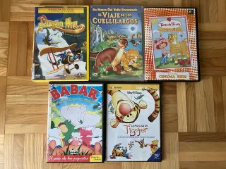 Lote peliculas infantiles DVD