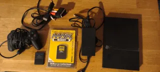 Consola PS2 Slim Nera + Accessori