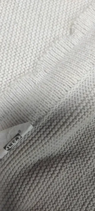 Lote de mantas de punto beige para bebé